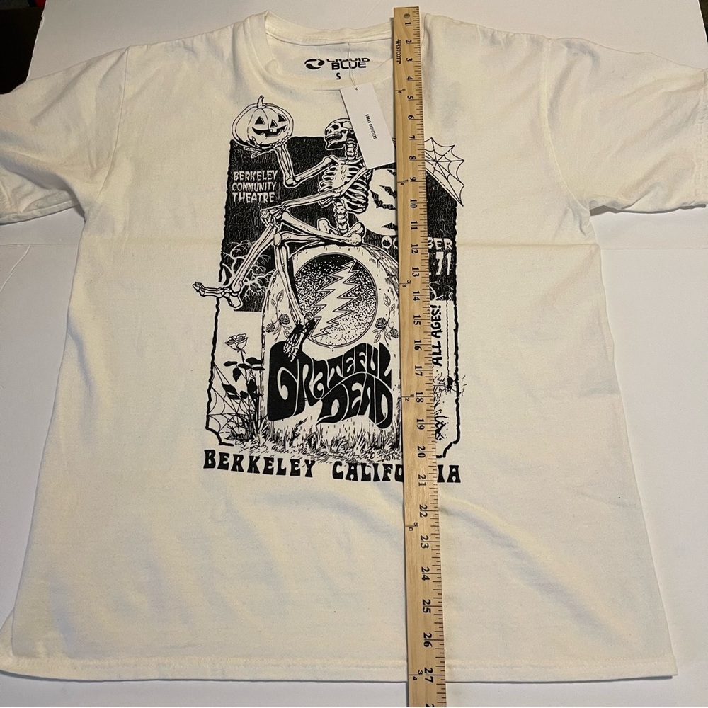 Grateful Dead Shirt Tee Small Mens Halloween Rock Band Concert Nostalgiacore NWT - Picture 16 of 16